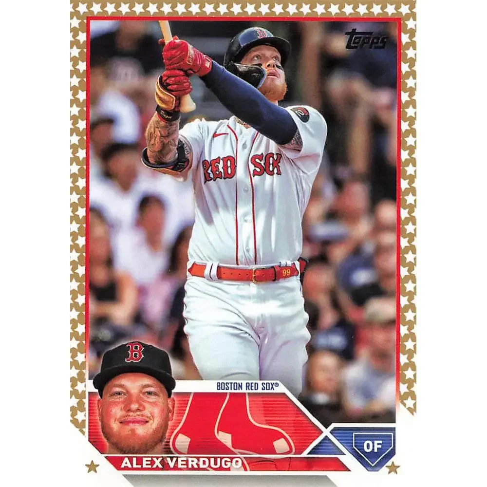 2023 Topps Gold Star Alex Verdugo #146 Boston Red Sox